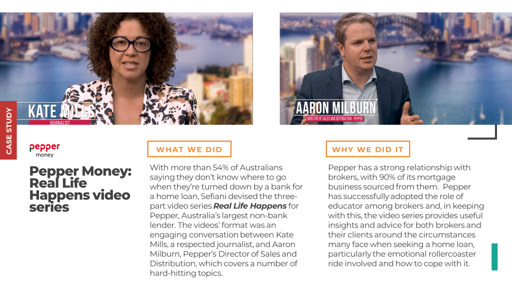 Sefiani Pepper Money Video Series